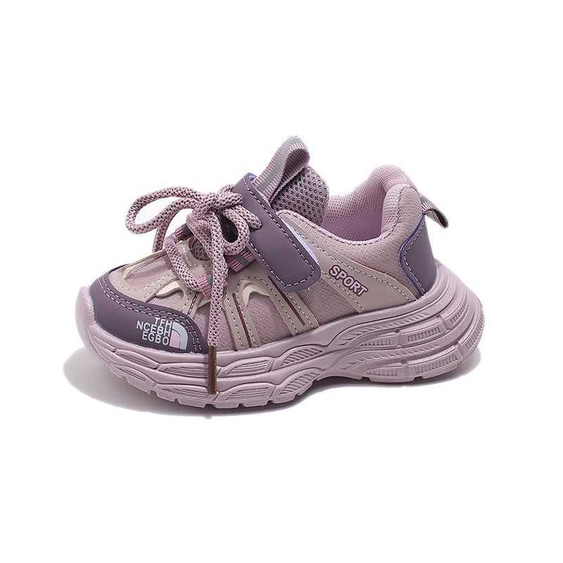 Mesh Sneakers Lightweight Flexible Sole Walking Shoes For Kids Indoor And Outdoor Activities - Image 1