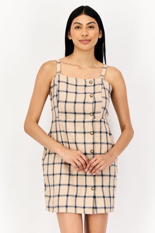 Women Checkered Mini Dress, Multicolor - pzsku/Z55088F7B9DB6582DB74DZ/45/1749564998/cae2cdb0-aaab-4f69-995d-26791db3694c