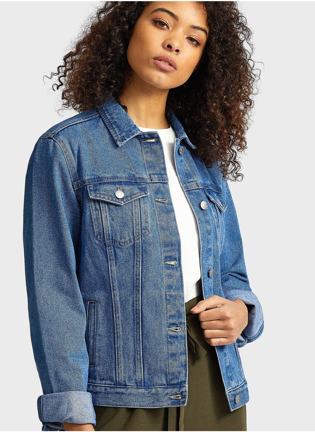 Ladies denim jacket 2025 dorothy perkins