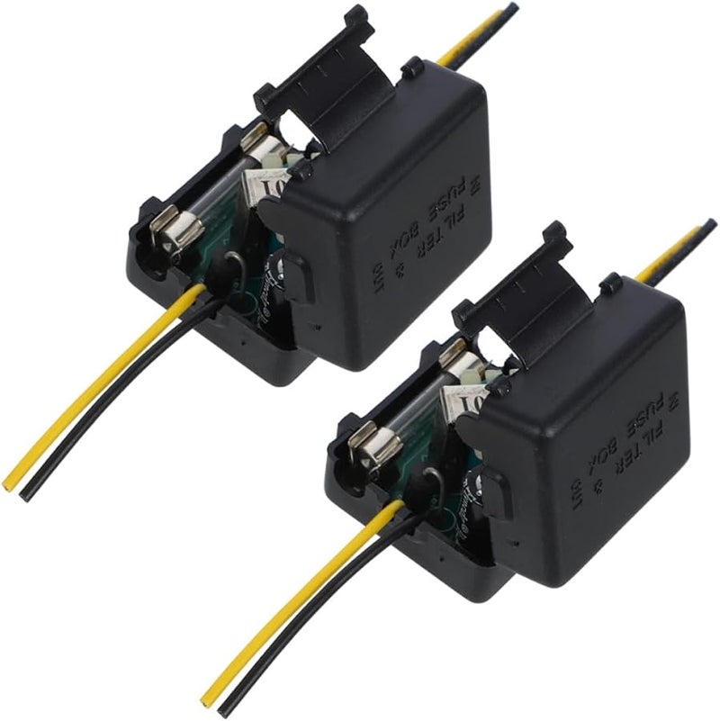 2Pcs Car Audio Power Filter Noise Isolator Reduces Interference Enhances Sound Performance Easy Installation - Image 1