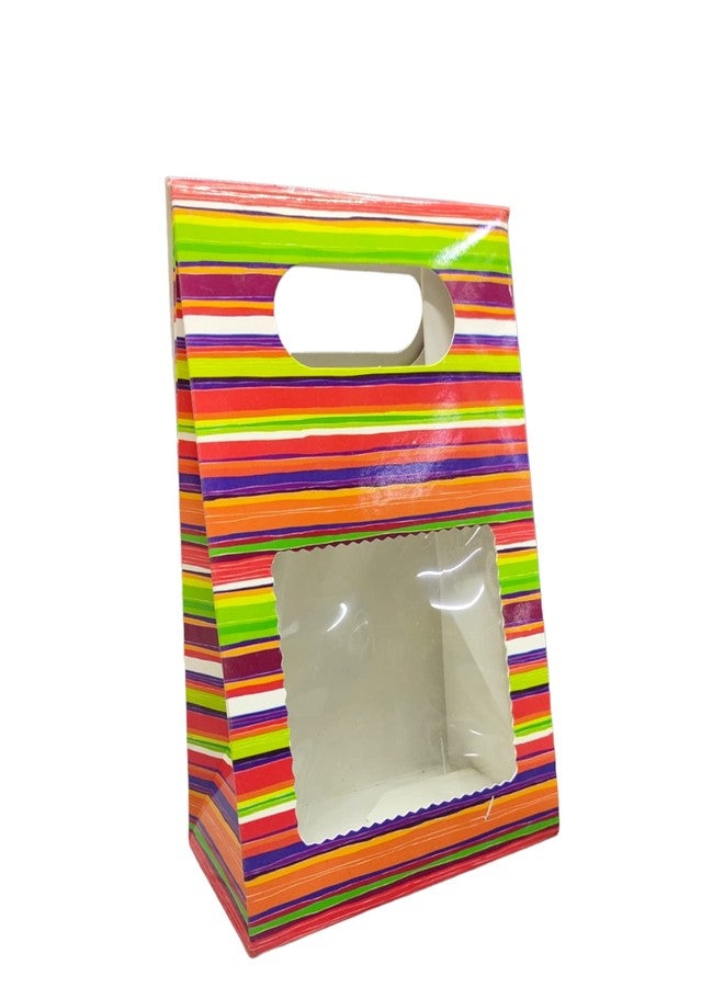 CAKE DECOR 1 Mason Jar Paper Carry Bags Printed- 03 Small (10 Pcs) - Image 1