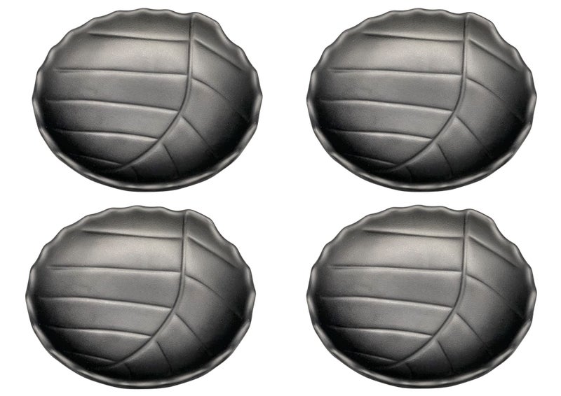 ZIDO (Pack of 4/ Multipurpose Dahi Bhalla Plate/Chaat Plate/Snacks Plate/Appetizer Plate/Dessert Plate for Serving All Type of Chat, Dessert and Snacks etc - Image 5