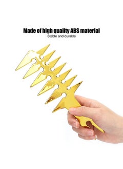 Qinlorgo Men'S Comb Double Sided Wide Tooth Comb Stable Durable For Unique Hair Style For Hair Styling(Gold)  - Image 5