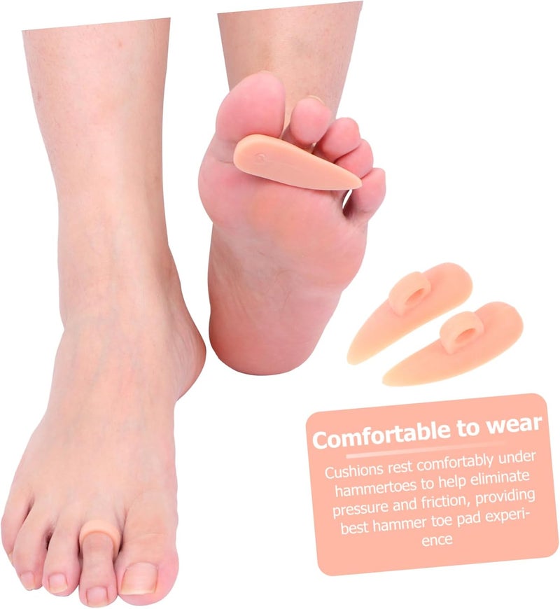GALPADA 1set Toe Pads Toe Separators for Hammertoes and Bunions for Pressure Relief and Tone Sebs Material - Image 4