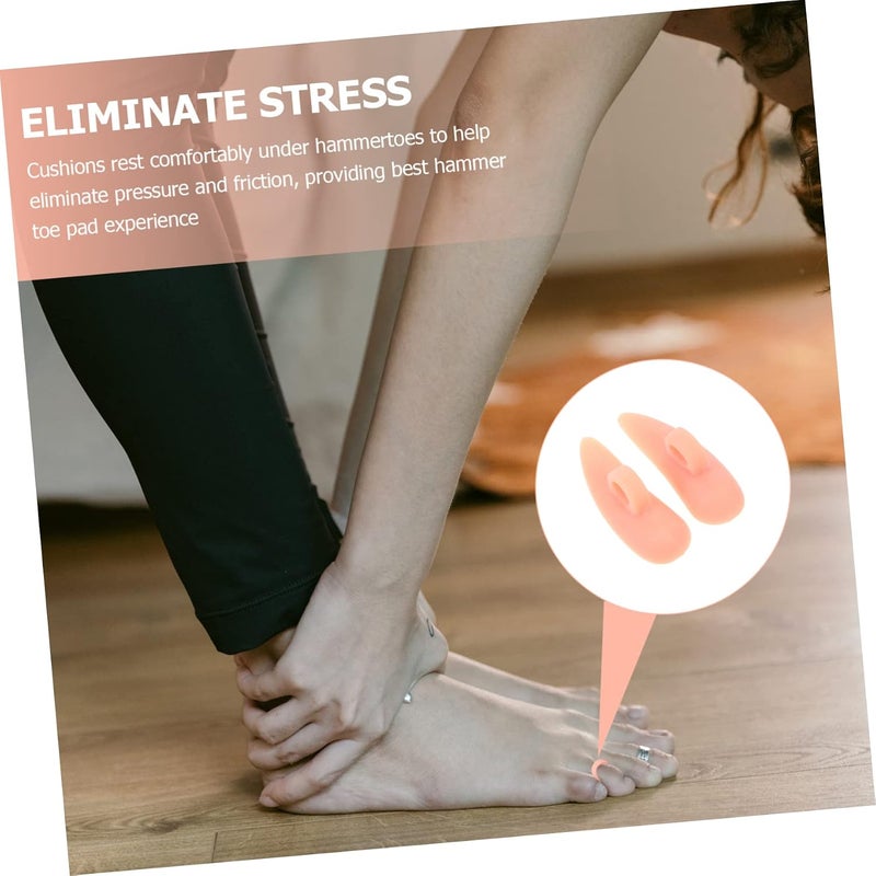 GALPADA 1set Toe Pads Toe Separators for Hammertoes and Bunions for Pressure Relief and Tone Sebs Material - Image 2