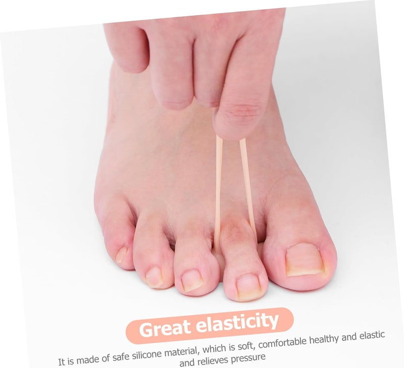 GALPADA 1set Toe Pads Toe Separators for Hammertoes and Bunions for Pressure Relief and Tone Sebs Material - Image 5