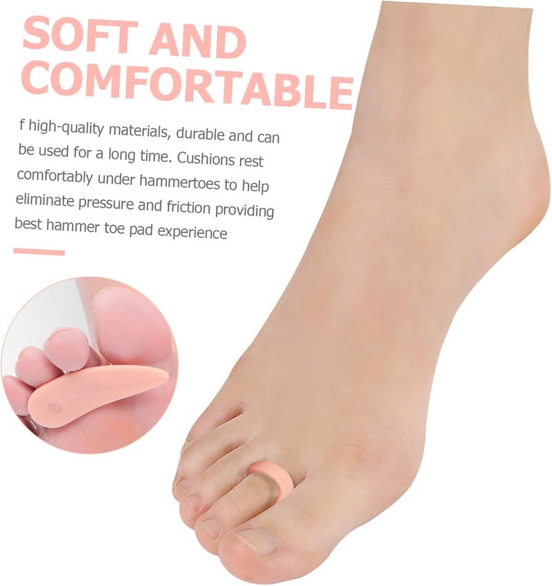 GALPADA 1set Toe Pads Toe Separators for Hammertoes and Bunions for Pressure Relief and Tone Sebs Material - Image 3
