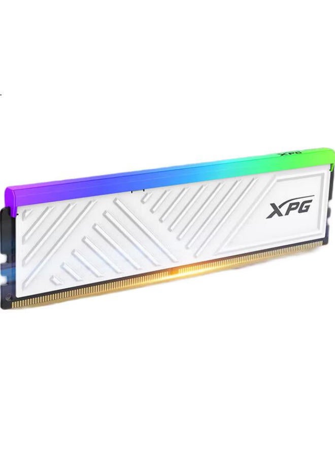 ADATA Adata (Adata) 32Gb(16Gb*2) Kit Ddr4 3200Mhz Desktop Memory Module Xpg Spectrix D35G Glitter White Gaming Rgb Memory Module - Image 1
