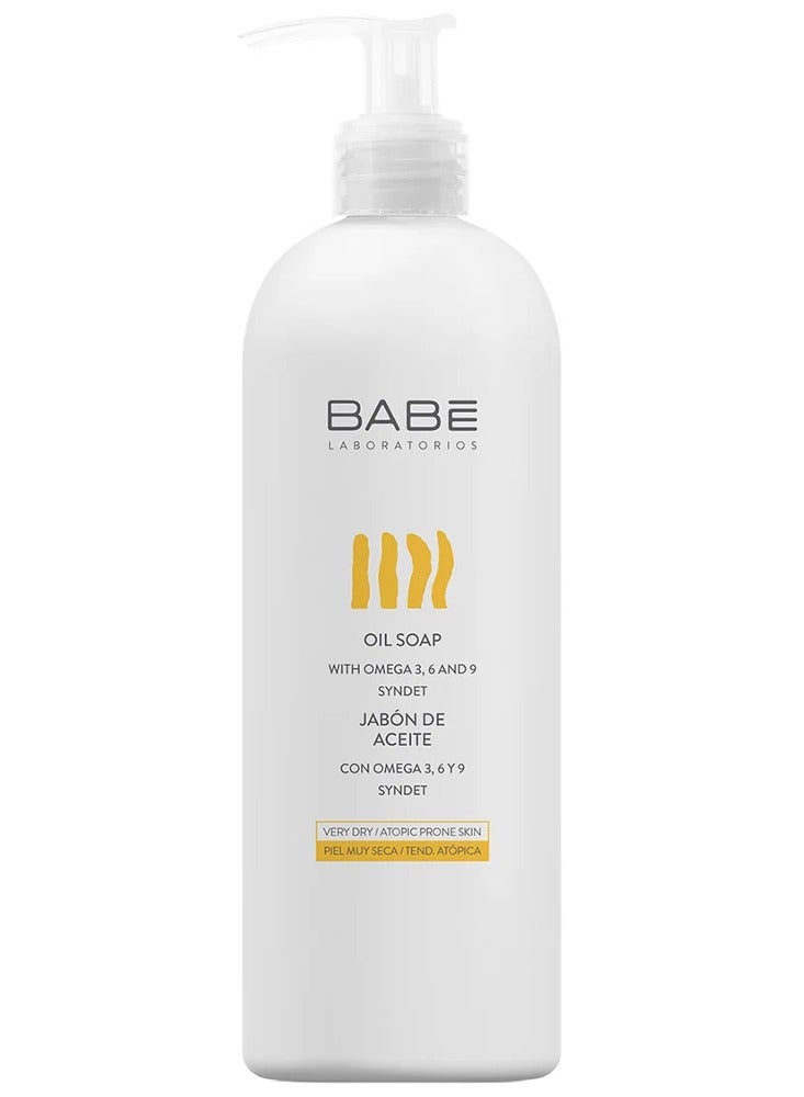 باب لابوراتوريوس زيت استحمام بابي للبشرة الجافة جدًا إلى الأتوبية 500 مل - Image 1