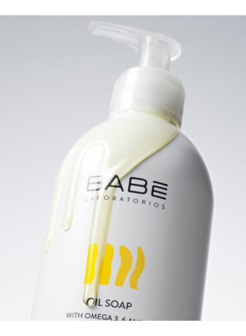 باب لابوراتوريوس زيت استحمام بابي للبشرة الجافة جدًا إلى الأتوبية 500 مل - Image 3