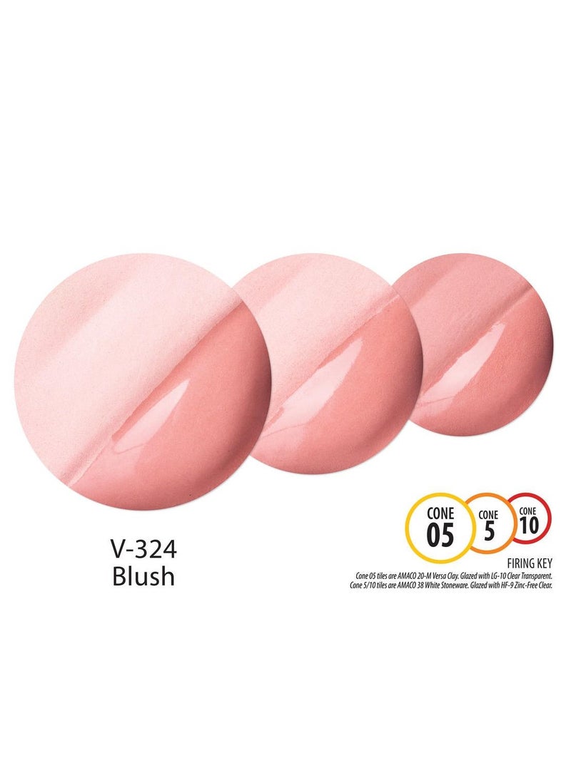 Amaco Velvet V-324 Blush Underglaze Lead Free for Pottery and Ceramics 2oz - Image 2