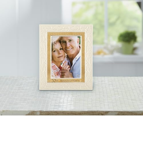 Lenox Portrait Gallery 50th Anniversary Luxury Frame, 5 by 7-Inch - 826478 - Image 2