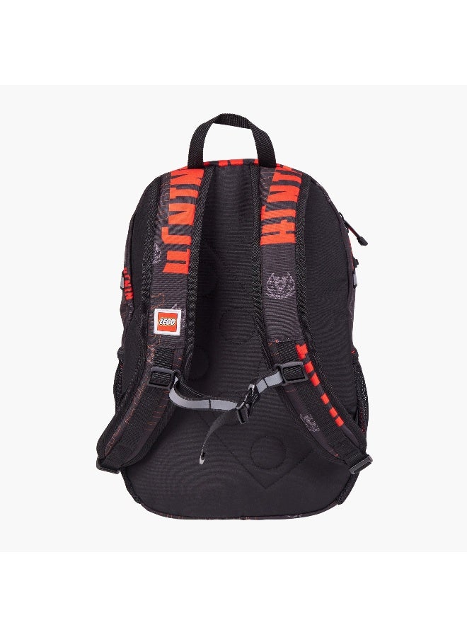 LEGO Ninjago Black Backpack for Boys - Image 2
