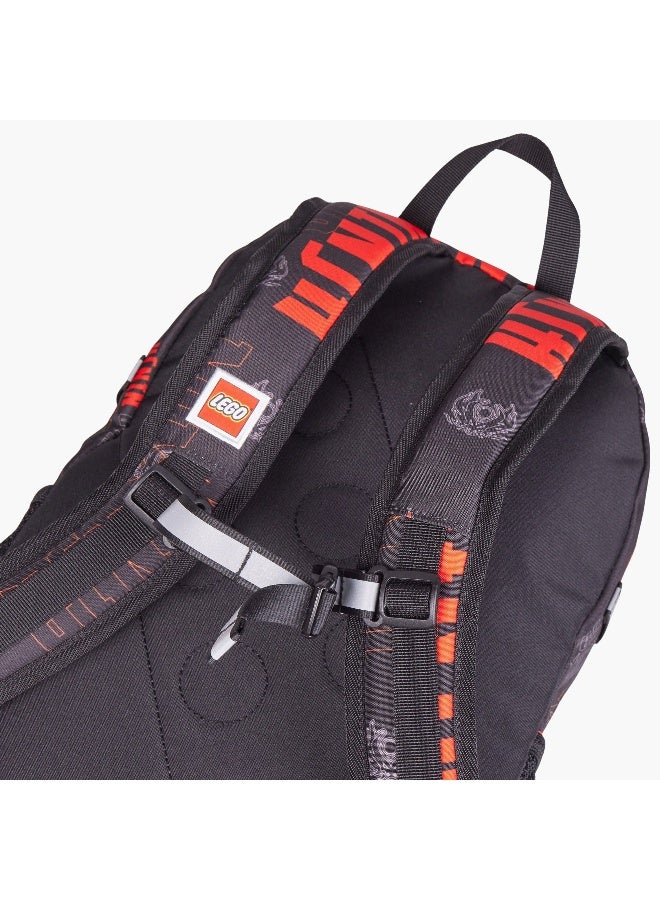 LEGO Ninjago Black Backpack for Boys - Image 5