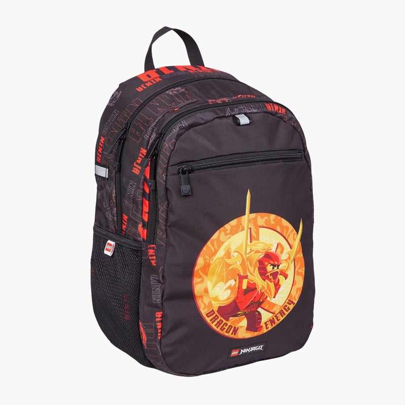 LEGO Ninjago Black Backpack for Boys - Image 1