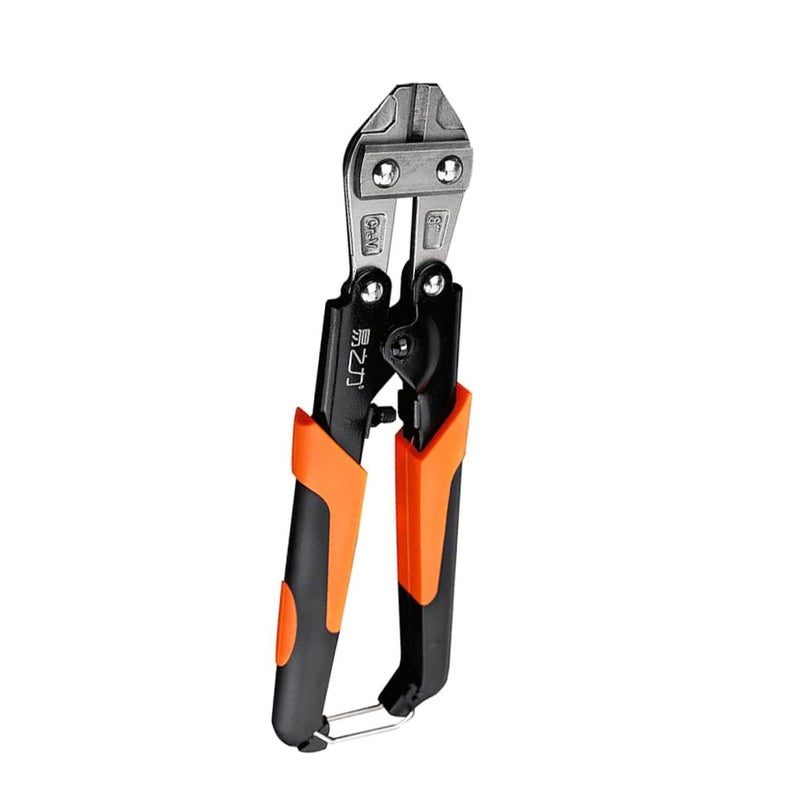Rebar Cutter Wire Scissors Steel Spring Bolt Plier Diy Repairing Tool Orange Handle - Image 1