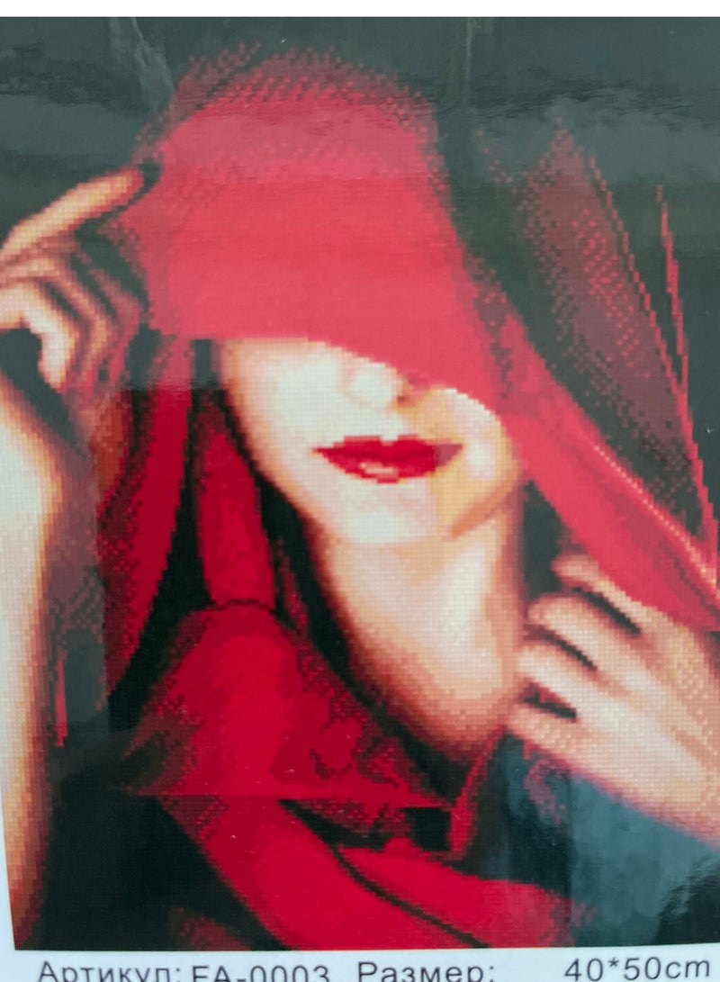 STRATEG 5D DIY Round Diamond Painting Multicolour - Image 2