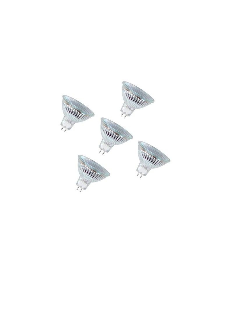 Osram Osram Long Lasting Home Decorative High Qualtiy And Durable Halogen-Reflector Standard Light Bulb GU5.3-socket, 12 Volt, 50 Watt, 36° Beam Angle, Warm White/2800K - Pack of 5  - Image 1