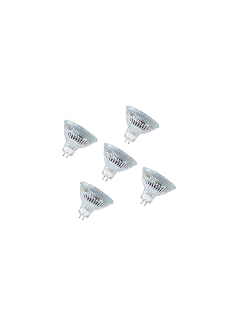 Osram Osram Long Lasting Home Decorative High Qualtiy And Durable Halogen-Reflector Standard Light Bulb GU5.3-socket, 12 Volt, 50 Watt, 36° Beam Angle, Warm White/2800K - Pack of 5  - Image 2