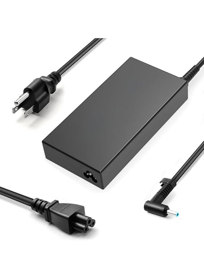 Terabyte Compatible 120W 6.15A Charger for HP USB-C Dock G5 5TW10UT 5TW10AA 5TW10AA#ABB 5TW10UT#ABA USB-C/A Universal Dock G2 5TW13AA 710415-001 L41856-001 Laptop Charger - Image 1