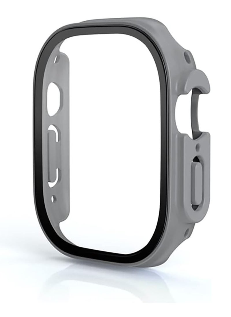 Generic - case for Apple Watch Ultra 49mm( TPU Protective Case - Metal Grey - Image 1