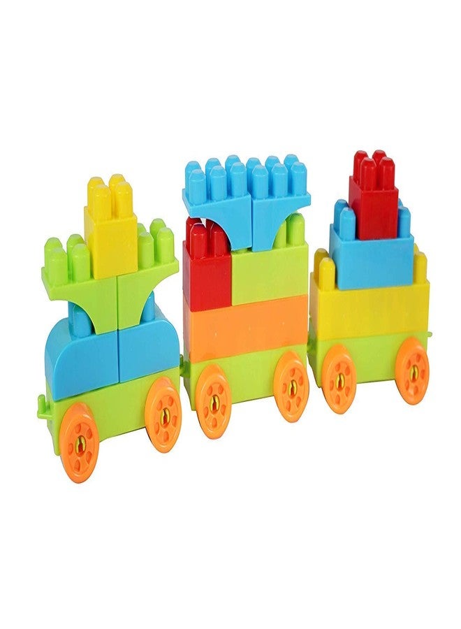 Dezva 100 Piece Classic Big Building Bricks | Large Toy Blocks | Building Bricks Set for All Ages | Boys & Girls Best Gift Toy, Block Game for Kids - Image 5