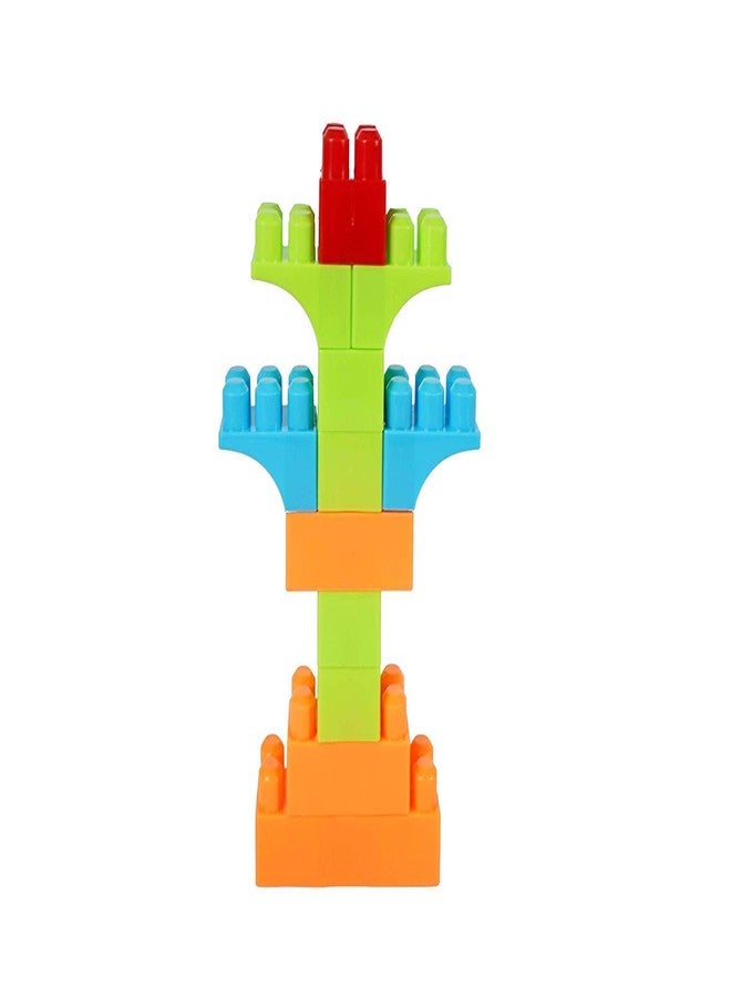 Dezva 100 Piece Classic Big Building Bricks | Large Toy Blocks | Building Bricks Set for All Ages | Boys & Girls Best Gift Toy, Block Game for Kids - Image 2