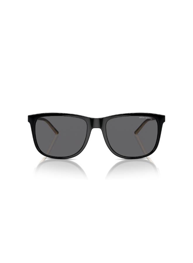 Armani Exchange Full Rimmed Square Sunglasses 0AX4070S 57 815881 - Image 3