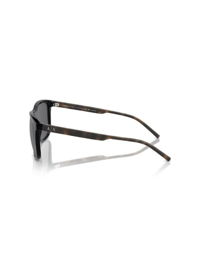 Armani Exchange Full Rimmed Square Sunglasses 0AX4070S 57 815881 - Image 2