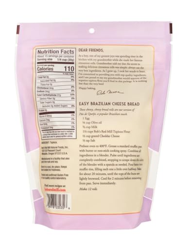 Bob's Red Mill Tapioca Flour, 16oz (Pack of 4) - Non GMO, Vegan, Paleo Friendly, Kosher - Image 3