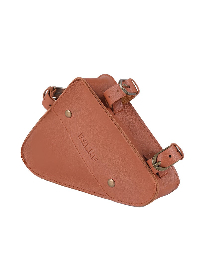 Generic B-Soul Vintage Bike Front Pouch Cycling Bag Retro triangle bag 
