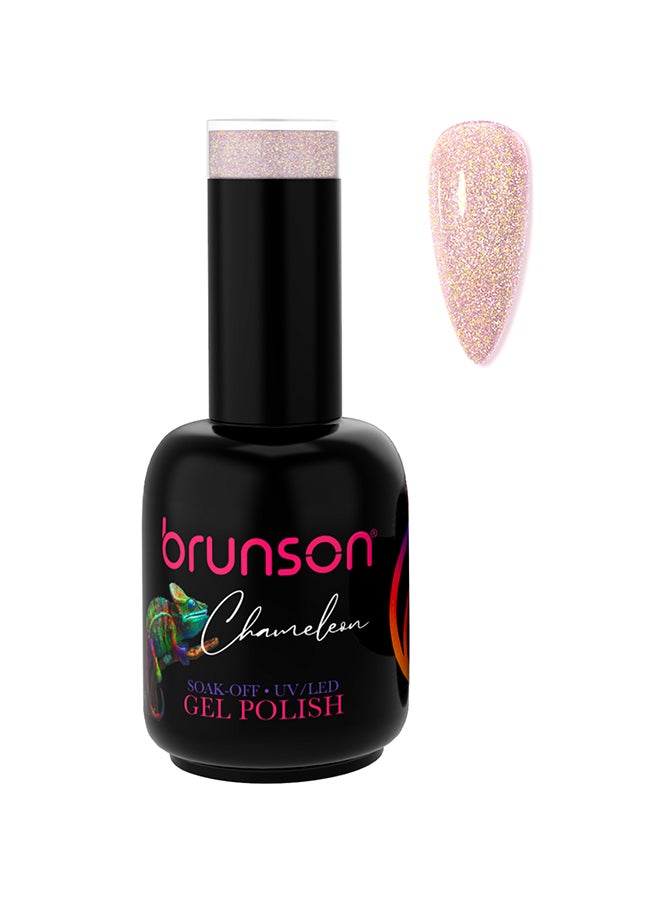 brunson Chameleon Gel Nail Polish 18ml Gel Nails with Glossy Shine Finish, Long-Lasting Soak off UV Gel Polish for Nail Art French Manicure Pedicure. Salon Quality Chip Resistant Gel Extension Acrylic Nails - Image 1