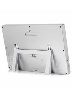 Al Fajr Azaan Wall & Desk Clock CJ-17 Grey  - Image 3