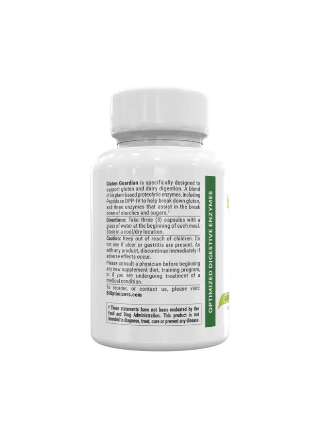 BiOptimizers Gluten Guardian 90caps - Image 3