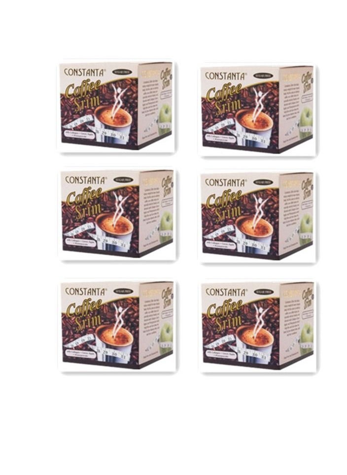 بلومنغ تايم كونستانتا 6 طقم قهوة سريم متعدد الألوان 6x180g  - Image 1
