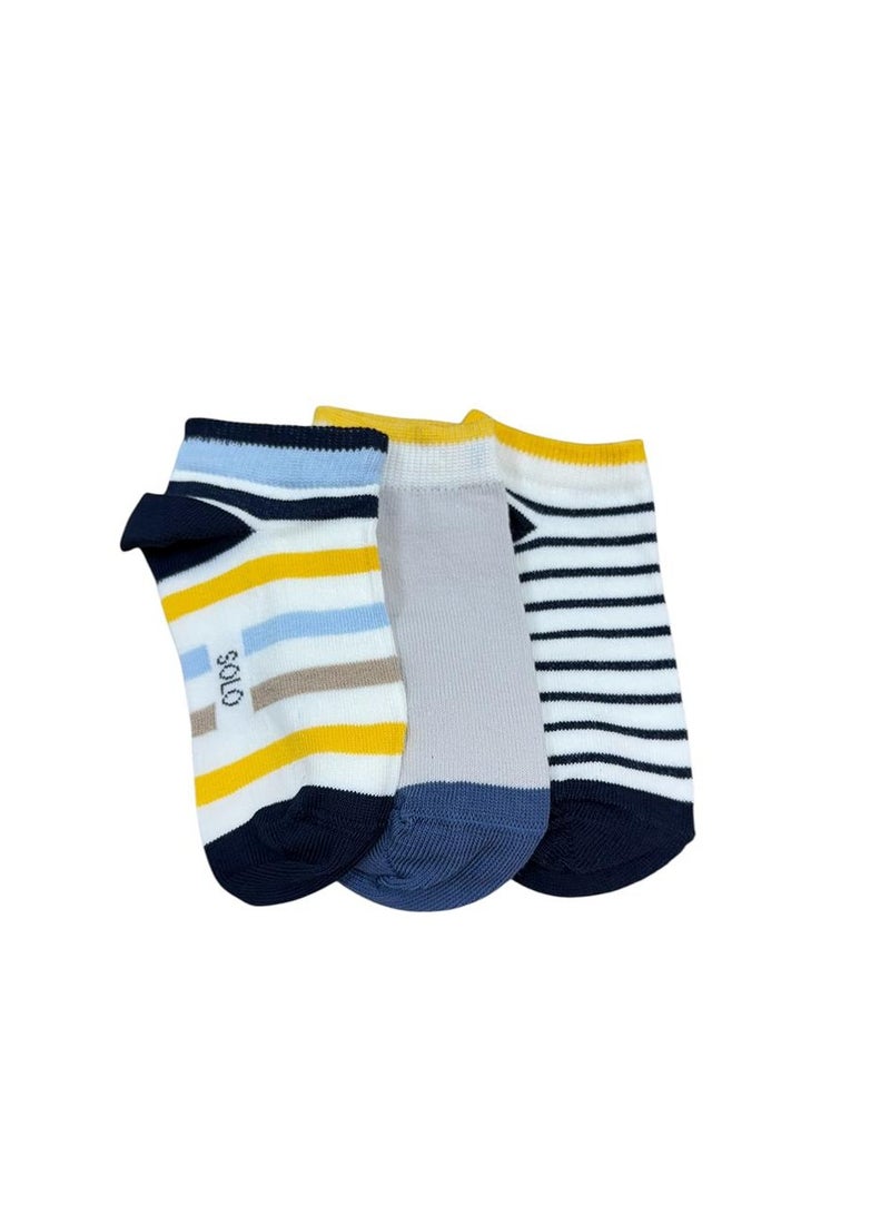 Solo Kids Boy Sneaker Designed Pack 3  - Image 1