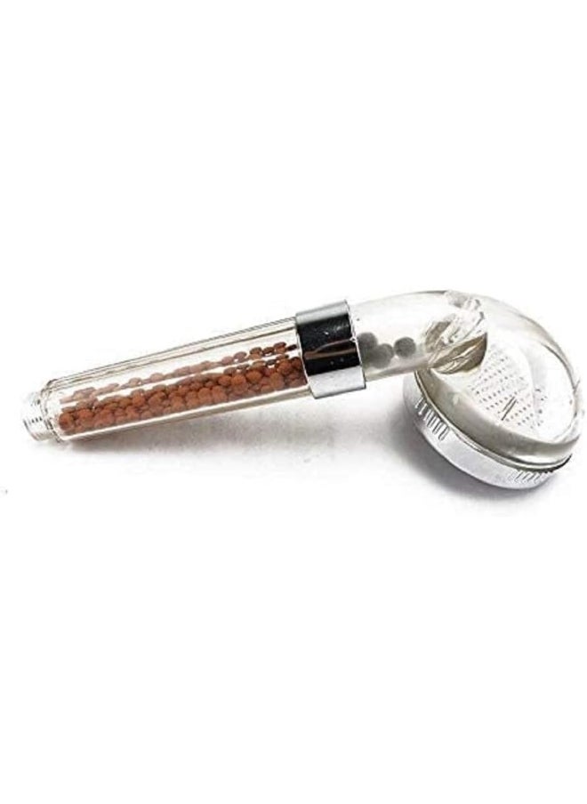 Generic Spa Shower Head with filter High Pressure Turbocharged Water Saving Ionic Handheld Filtration  - Image 2