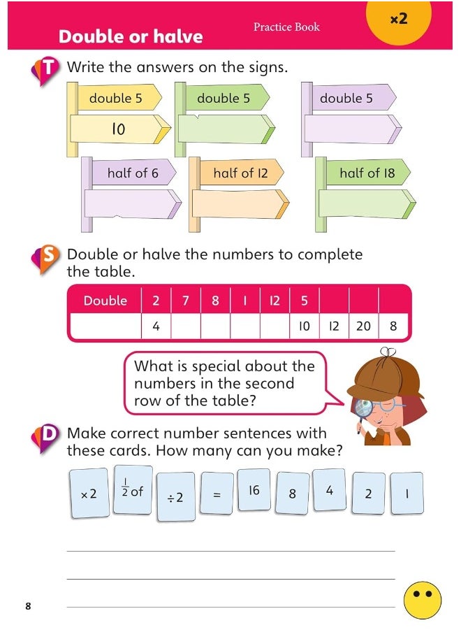 null - Pinpoint Maths Times Tables Detectives Year 2: Practice Book - Image 1