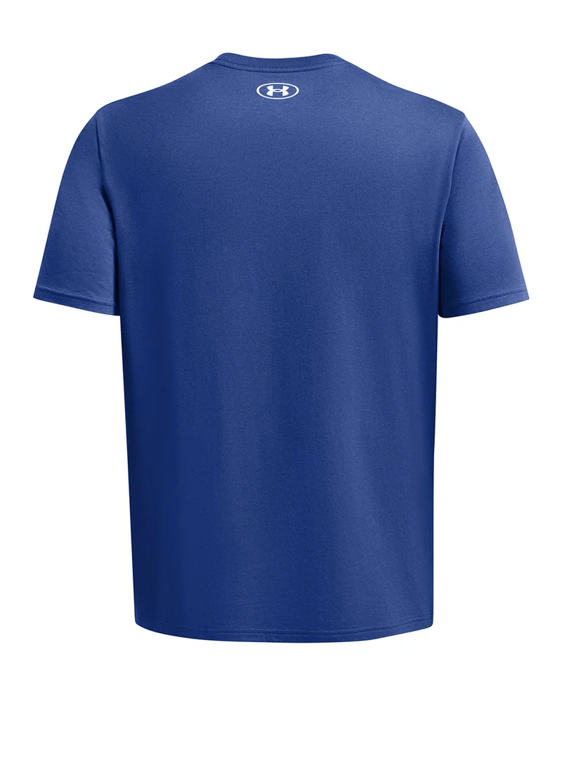 UNDER ARMOUR Camo Boxed Logo Short Sleeve T-shirt