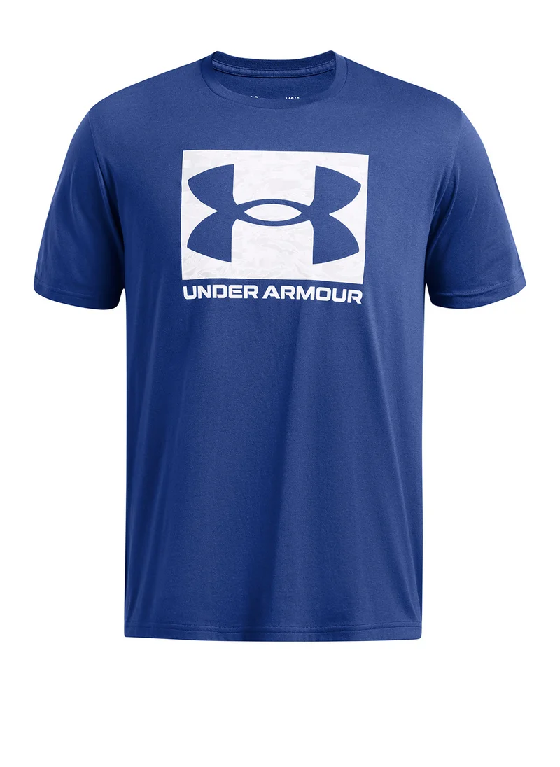 UNDER ARMOUR Camo Boxed Logo Short Sleeve T-shirt