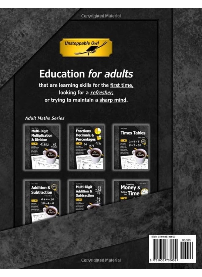 Adult Maths: Division Timed Tests: 100 Pages (With Answer Key) Maths Refresher Basic Facts (For Adults)  - Image 2