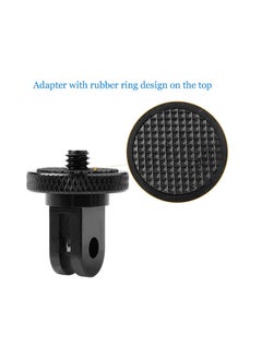 XICEN Camera Tripod Mount for Gopro Adapter, 2Pcs 1/4-20 Screw Conversion Adapter for GoPro Hero10, Insta360 ONE X3, X2, Go 2, Xiaomi Yi and Other Action Cameras  - Image 2