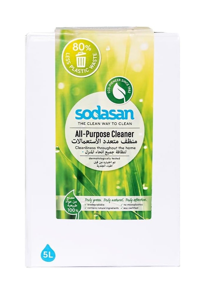 sodasan 100% Natural All Purpose Cleaner 5L - Image 1