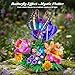 Brihappen Butterfly Building Sets with Moving Wings LED Lights Botanical Flowers Collection Building Blocks for Adults Butterfly Gifts Model Building Kits for Mom Girlfriend Wife on Birthday Valentines Day - Image 4