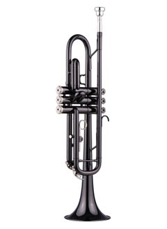 Brass Plated Black Bb Trumpet Set for Beginner Student with Hard Case Straps Mouthpiece Gloves Polishing Cloth - pzsku/Z550ADEE222B172365BE2Z/45/_/1733391094/1262951a-5b5a-46d6-8961-2341056e647c