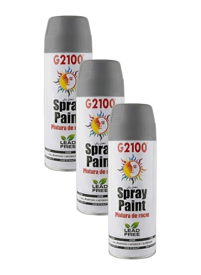 G2100 Spray Paint 400ml | 240 Gram (Gray)– High-Quality Multipurpose Paint Bundle - Image 1