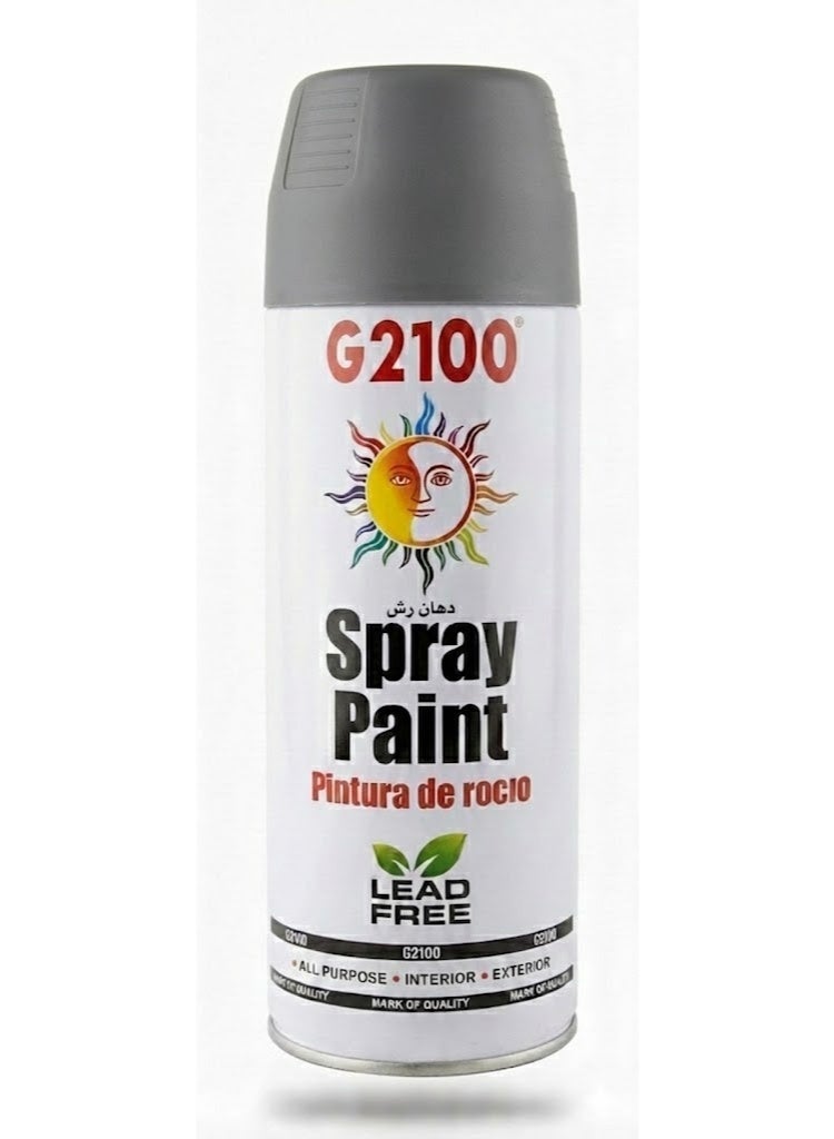 G2100 Spray Paint 400ml | 240 Gram (Gray)– High-Quality Multipurpose Paint Bundle - Image 2