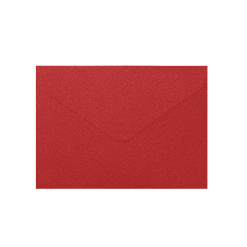 Color Special Art Paper Can Be Gilded Logo Retro Velvet Flower 120 Grams Thick Western Triangle Large Envelope High Sense - Image 1