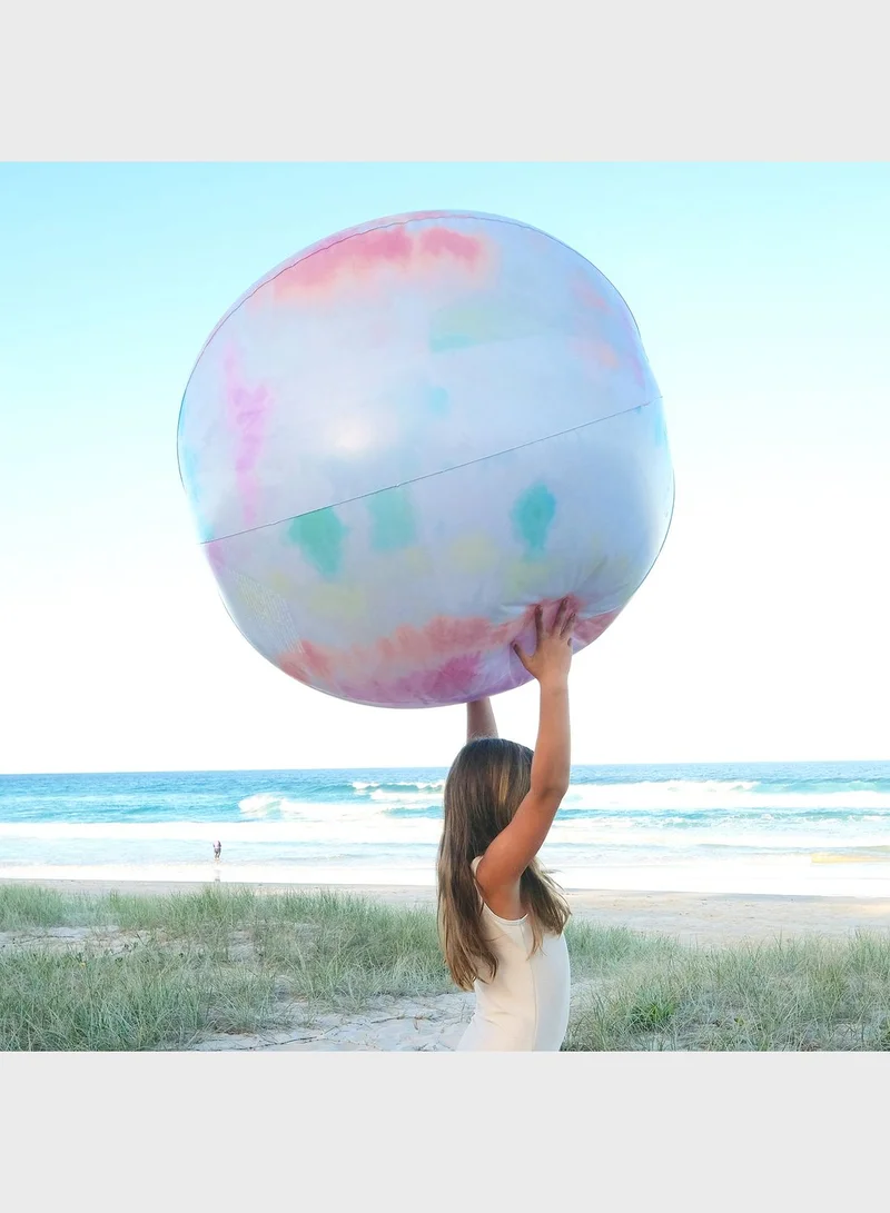 SUNNY LIFE Giant Inflatable Beach Ball Tie Dye Tie Dye
