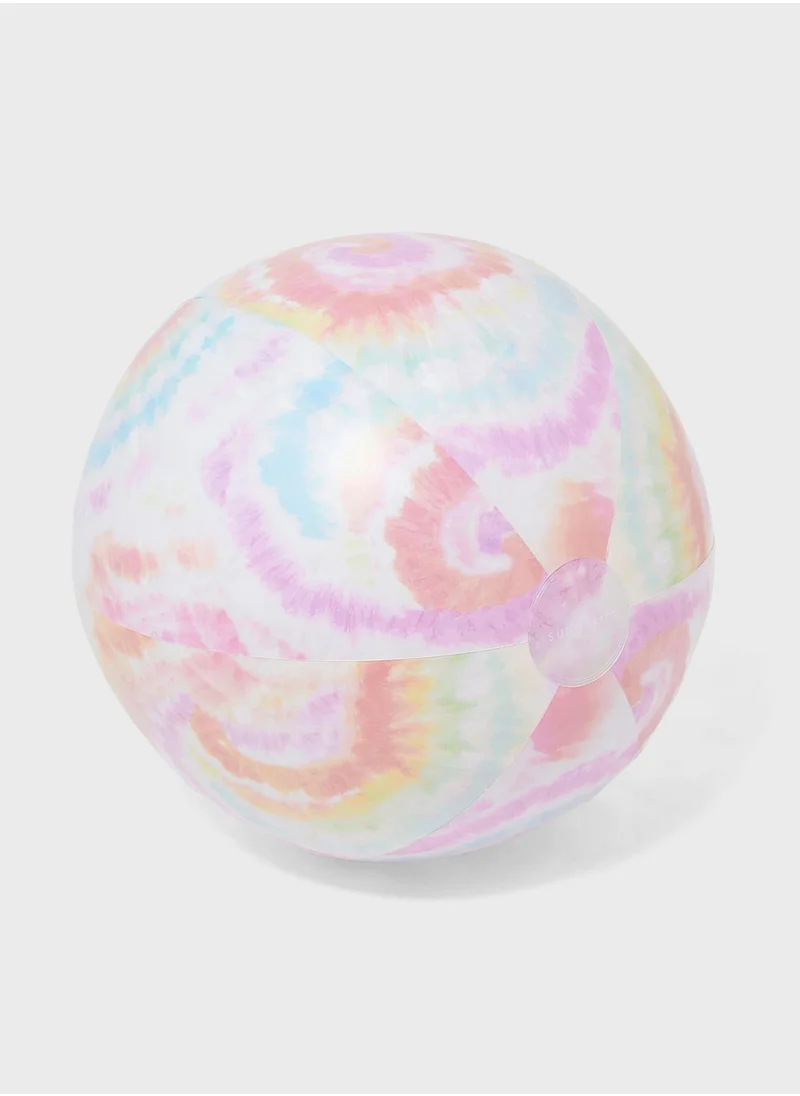 SUNNY LIFE Giant Inflatable Beach Ball Tie Dye Tie Dye